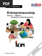 Entrep12 q1 m1 Introduction-To-Entrepreneurship