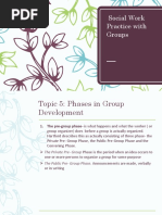 Topic 5 Phases in Group Development