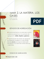 Gases y estados materia