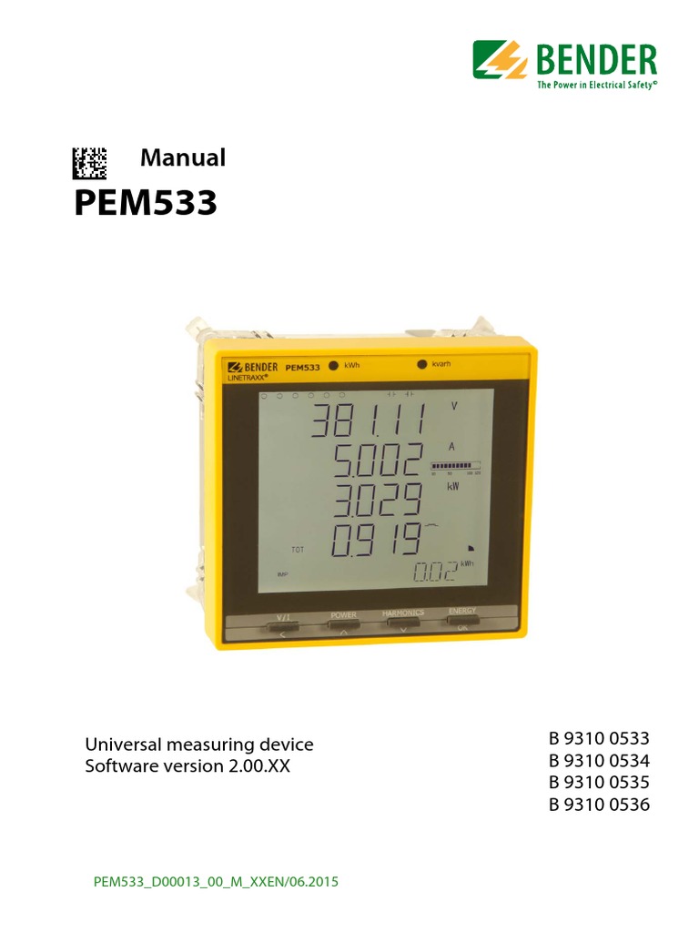 Pem 533 | PDF | Alternating Current | Transformer