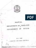 Vigilance Manual Govt of Punjab