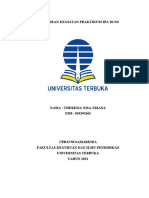 Laporan Kegiatan Praktikum Ipa Di SD