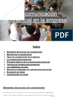 2.La Comunicación Presencial en La Empresa