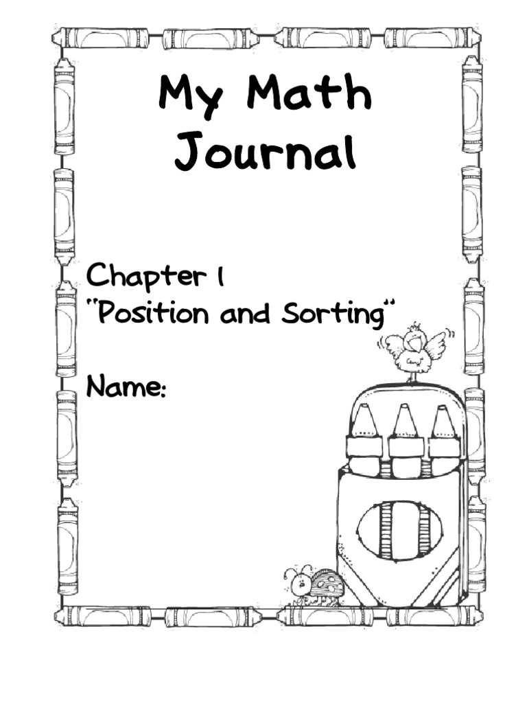 Math Journal Chapter 1