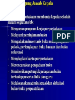 Tupoksi Kepala Perpus