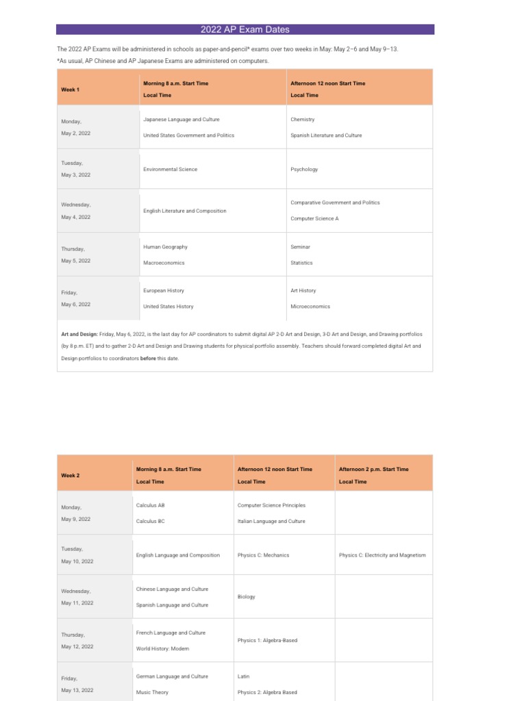 2022-ap-exam-schedule-pdf-advanced-placement-science
