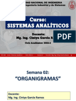 Sesión 2.2 Organigramas - Sistemas Analíticos 2022-2