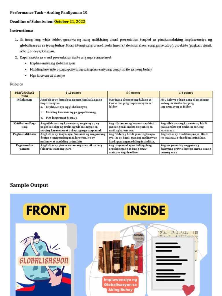 AP 10 PT First Quarter | PDF
