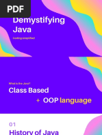 Demystifying Java