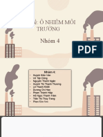 Ô nhiễm môi trường nhóm 4