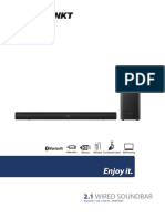 Blaupunkt Soundbar SBW100 - HDMI - ARC - MANUAL