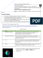 Task Motions of The Earth