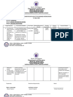 Implementation Plan of The Designed Intervention - Araling Panlipunan