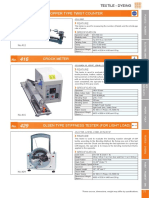 Schopper Type Twist Counter: Feature Specification