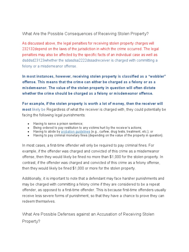 Property PDF Felony Crimes