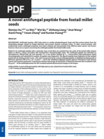 Download A Novel Anti Fungal Peptide From Foxtail Millet Seeds by Karthik Krishna SN60301740 doc pdf