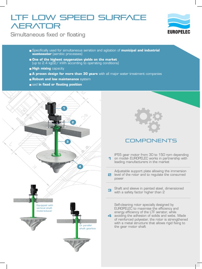 LTF Low Speed Surface Aerator EN PDF