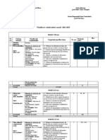 CENT Planificare clasa a 3B 2022-2023