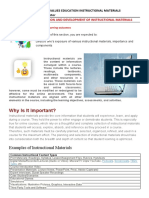 MODULE 1 Prerparation and Development of Instructional Materials