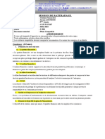 SESSION DE RATTRAPAGE PREMIÈR S 3 Année CGF-EGE-BF - Correction