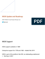 1912 CDAC MSIX Roadmap