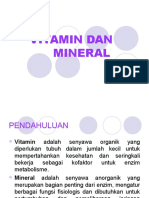 Vitamin Dan Mineral