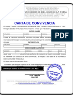 Carta de Convivencia