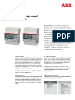 UL-Certified EQ Meters Datasheet - B23 112-500 B23 312-500