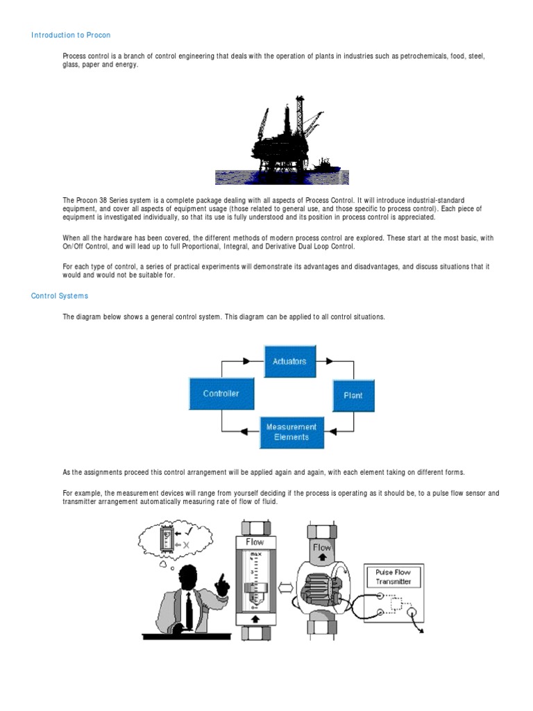 An Introduction to Process Control Systems Exploring the Basic