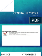 General Physics 1 Week 1