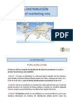 Distribución en el marketing mix