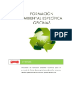 Formación ambiental oficinas ahorro recursos