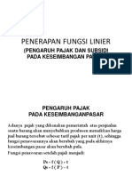 Adoc - Pub - Penerapan Fungsi Linier Pengaruh Pajak Dan Subsidi