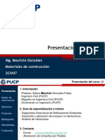 Presentación Del Curso - MGP