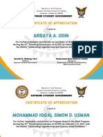 Facilitators Certificates