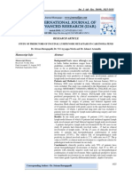 Study of Predictors of Inguinal Lymph Node Metastasis in Carcinoma Penis