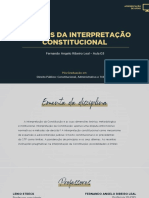 Desafios da interpretação constitucional