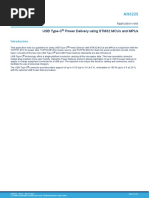 An5225 Usb Typec Power Delivery Using stm32 Mcus and Mpus Stmicroelectronics