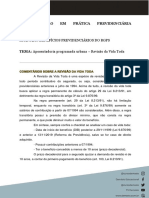 Aula 02 - Disciplina 1 - BENEFICIOS PREVIDENCIARIOS DO RGPS - Material - Complementar