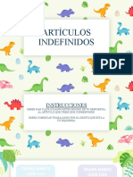 Artículos Indefinidos