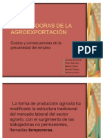 TRABAJADORAS DE LA AGROEXPORTACIÓN Ximena