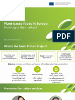 Smart Protein Plant Based Food Sector Report Webinar Slides