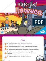 Roi2 T 004 The History of Halloween Powerpoint and Comprehension Activity Sheets - Ver - 2