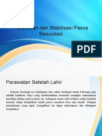 Presentasi Stabilisasi Pasca Resusitasi