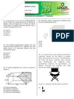 Prova de Inclusão de Matemática - 3º Bimestre - Convênio - G. de Posição - Poliedros - Prismas - Analítica