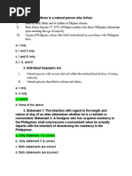Income Taxation Midterm Exam Answers
