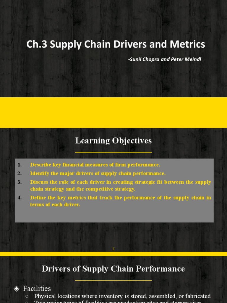 Ch.3 SCM Chopra Meindl | PDF | Pricing | Supply Chain