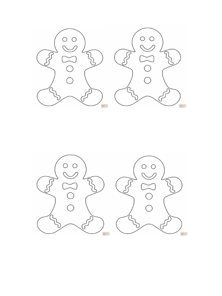 Gingerbread Men PDF