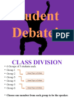 Student Debate!