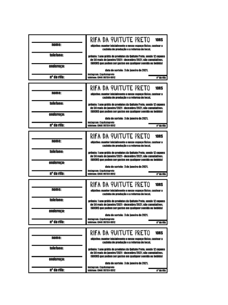 Rifa | PDF